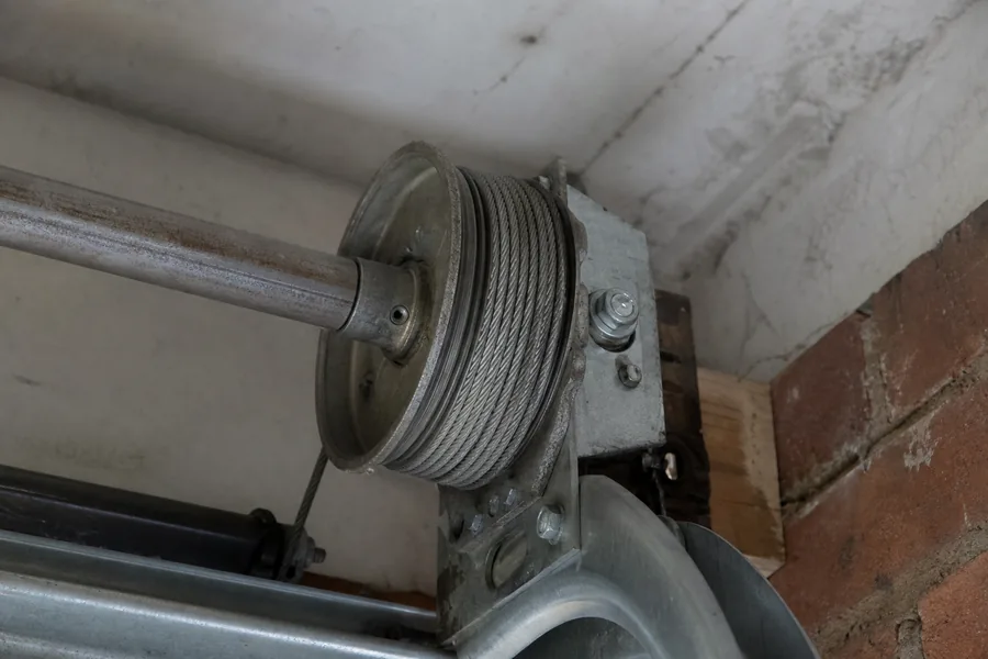 The wall control on a garage door opener in Springfield, MO
